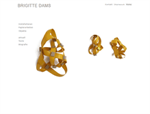 Tablet Screenshot of brigittedams.de